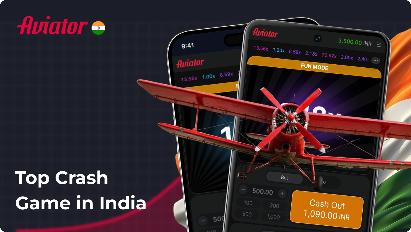 Aviator - Official Crash Casino Game in India 2026